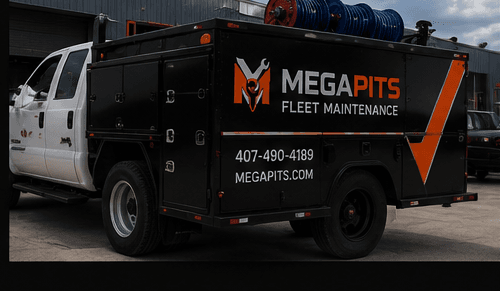 MegaPits mobile service truck