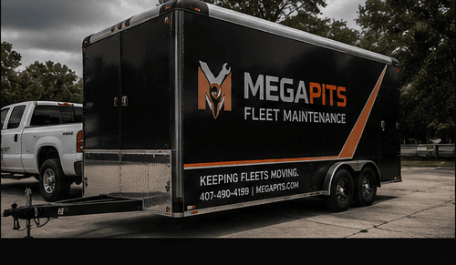 MegaPits service trailer, Keeping Fleets Moving